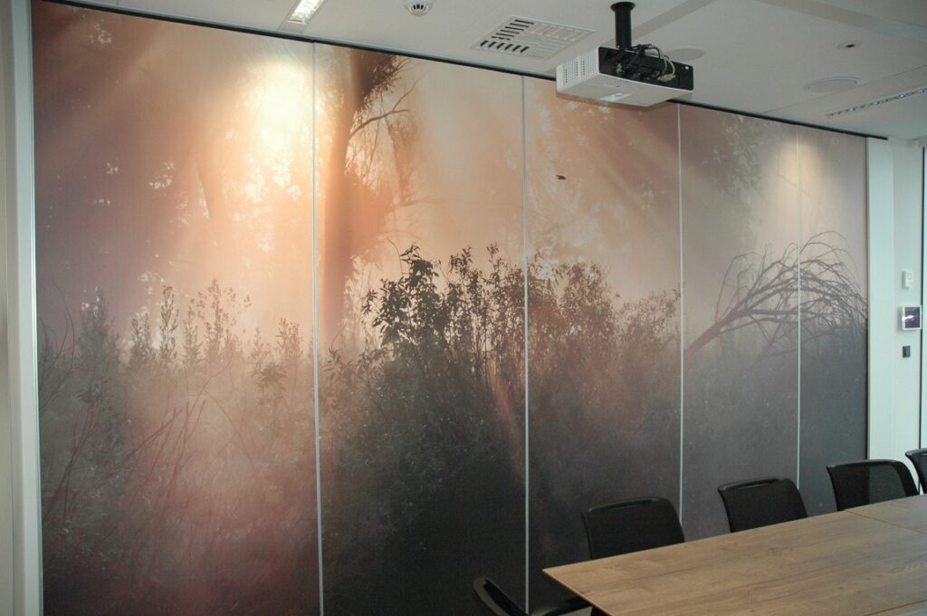 ściany mobilne przesuwne